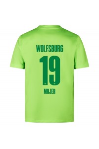 Wolfsburg Lovro Majer #19 Fotballdrakt Hjemme Klær 2024-25 Korte ermer